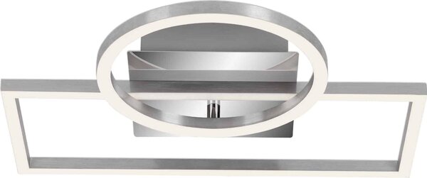 Lampada da soffitto a LED dimmerabile con funzione memoria, orientabile, metallo cromato-alluminio 19,6 W Briloner