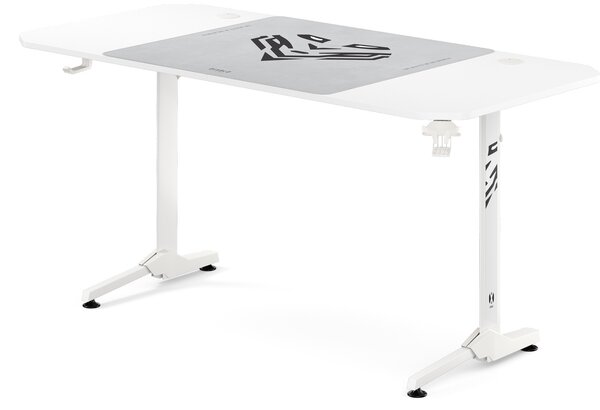 Scrivania da gaming bianca per ufficio X-Mate 160x75x75 cm Doablo Chairs