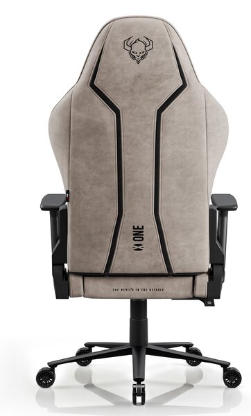 Sedia gaming in tessuto nero-beige Diablo X-One 2.0 Camel Black King