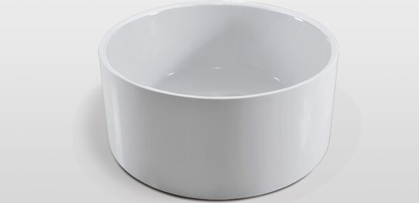 Vasca da bagno indipendente Design moderno e innovativo Diametro 134 cm Crystal