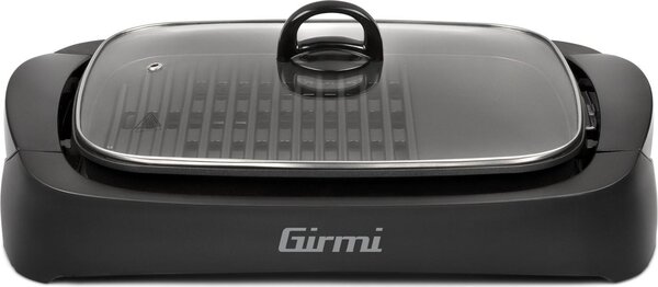 Girmi BQ90 Griglia Elettrica con Coperchio Potenza 2200 W Nero