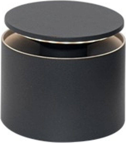 Lampada a led da tavolo Push Up Grigio Scuro portatile e ricaricabile