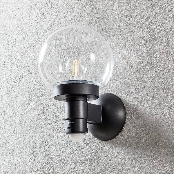 STEINEL L 115 S Applique a sensore antracite, Nero, Vetro