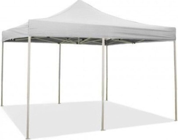 Gazebo richiudibile pieghevole 3 X 6 Bianco ricoperto in PVC impermeabile