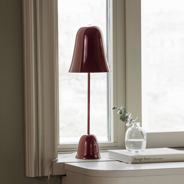 Globen Lighting Lampada da tavolo Blåklockan, Rosso, Soggiorno / Sala da pranzo, Metallo, Scandinavo, Lampada da tavolo