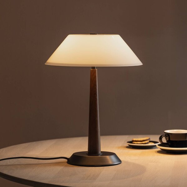Globen Lighting Lampada da tavolo Ligna, Bronzo / Ottone antico, Soggiorno / Sala da pranzo, Metallo, Design, Lampada da tavolo