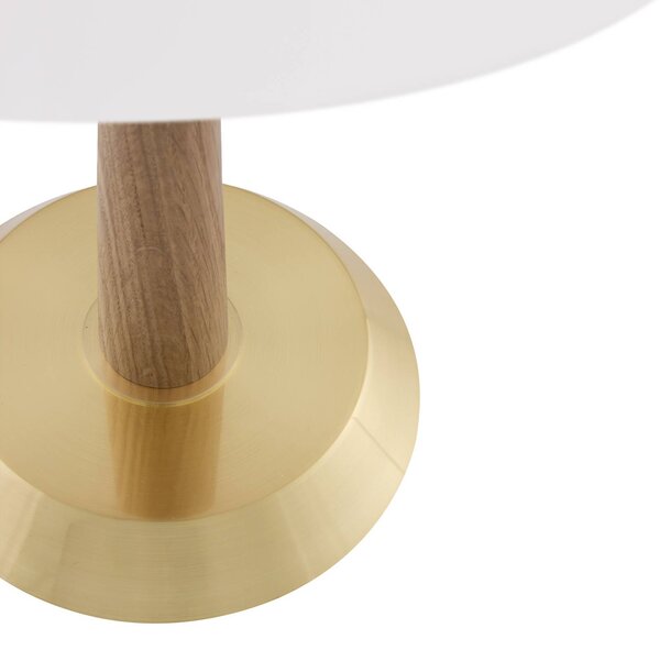 Globen Lighting Lampada da tavolo Ligna, Ottone / Oro, Soggiorno / Sala da pranzo, Metallo, Design, Lampada da tavolo