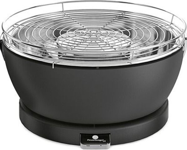 Feuerdesign Vesuvio, Griglia, Carbone (combustibile), 1 zona, 33 cm, 4 persone, Da tavolo