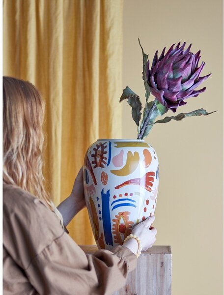 Vaso in gres (altezza totale 32 cm) Horus – Bloomingville