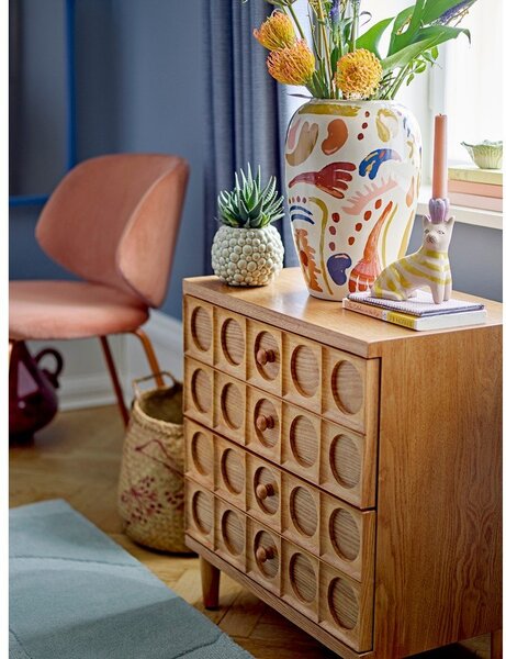 Vaso in gres (altezza totale 32 cm) Horus – Bloomingville