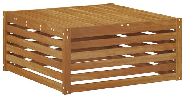 Tavolo da Esterno Legno di Acacia Massello Naturale