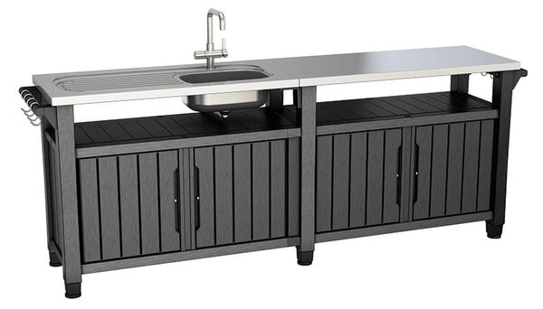 Cucina da giardino 237x52 cm Unity - Keter
