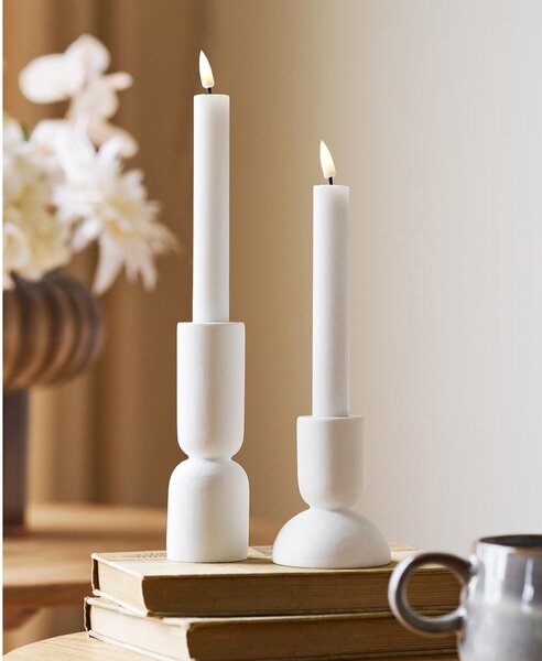 Portacandele in set in pietra 2 pz Hambra – House Nordic