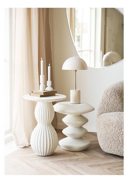 Portacandele in set in pietra 2 pz Hambra – House Nordic
