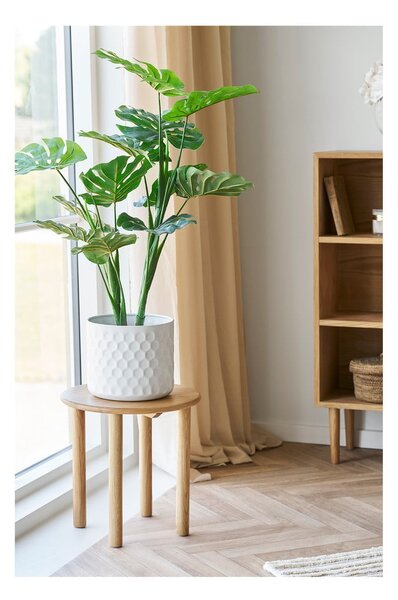 Tavolino rotondo in rovere massiccio ø 40 cm Jena – House Nordic