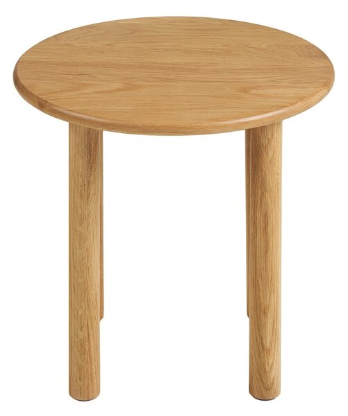 Tavolino rotondo in rovere massiccio ø 40 cm Jena – House Nordic