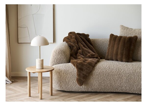 Tavolino rotondo in rovere massiccio ø 40 cm Jena – House Nordic