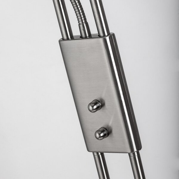 Brilagi - Lampada da terra dimmerabile SCARLETT 1xR7s/230W/230V+1xG9/40W cromo opaco