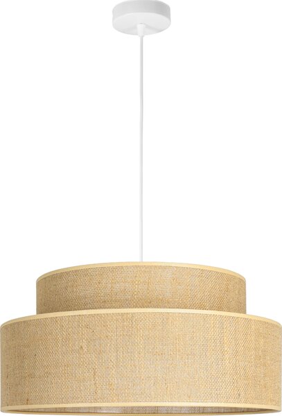 FKL DESIGN Home Deco Lampada a sospensione Marrone Lampada a sospensione della serie BE110-H-BB (Marrone)