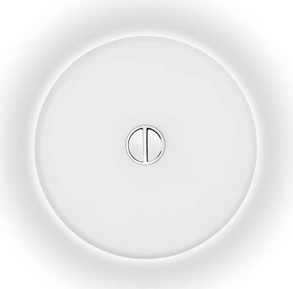 FLOS Plafoniera di design MINI, dimmerabile, Bianco / Opale, Bagno, Vetro, Design, Plafoniera