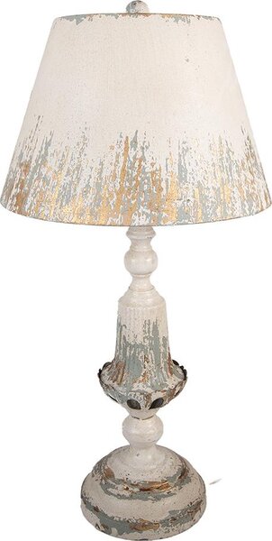 Lampada da tavolo Clayre & Eef Ø 36x70 cm Metallo beige