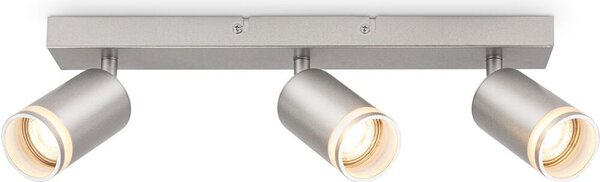 Faretto da soffitto Lampada da soffitto Lampada da camera da letto orientabile a 3 luci GU10