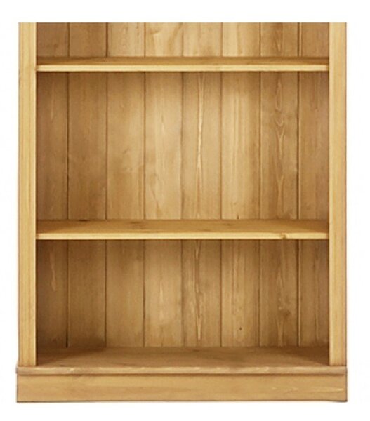 Libreria di colore naturale in pino massiccio 74x223x37 cm Anita – Støraa