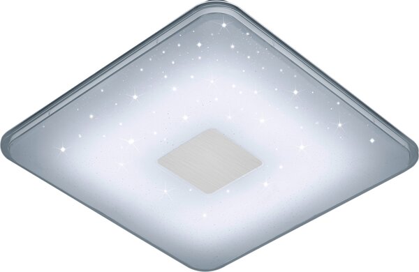 30 Watt LED lampada da soffitto dimmer soggiorno stella luce commutabile quadrato EEK A TRIO 628613001