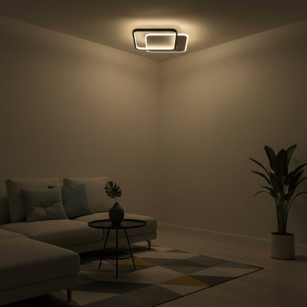 Brilagi - Plafoniera LED dimmerabile FLARE LED/43W/230V 3000-6000K + telecomando