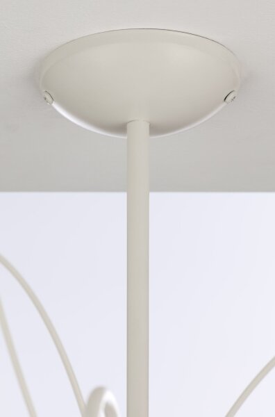 Jupiter 2061 - Lampadario su asta GLORIOSA 10xG9/14W/230V colore crema