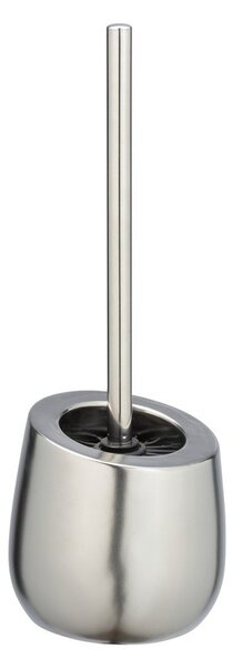 Scopino WC color argento opaco in ceramica Badi – Wenko