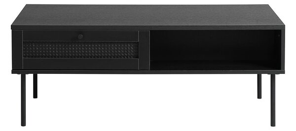Tavolino nero 60x110 cm Pensacola - Unique Furniture