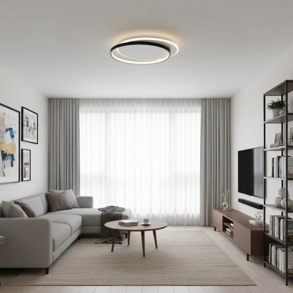 Brilagi - Plafoniera LED dimmerabile FLARE 48W/230V 3000-6000K + telecomando