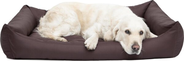Cuscino per cani Lettino per cani Cuscino per cani Pontes - Eco - 82 x 60 x 16 cm [taglia: XL] - Marrone