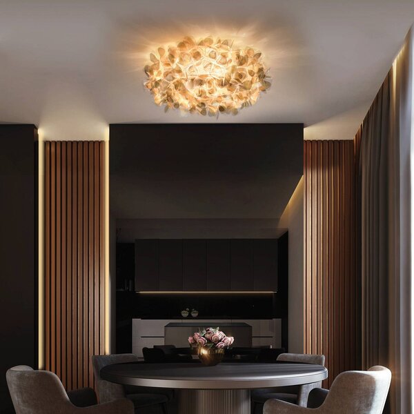 Slamp Applique da parete di design Clizia Mama Non Mama, dimmerabile, Ottone / Oro, Soggiorno / Sala da pranzo, Plastica, Design, Applique