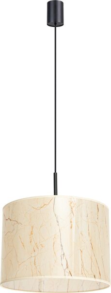 Lampada a sospensione NEVIA in marmo 1xE27 15W PVC 137x40x40cm Sollux Lighting