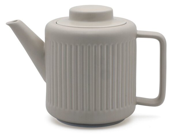 Teiera grigia in porcellana con filtro 1,2 l Skagen – Bredemeijer