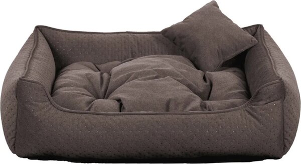 Cuccia per cani rettangolare COMFY, marrone - 130 cm x 110 cm
