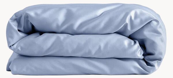 Copripiumino in raso di cotone Sky Blue