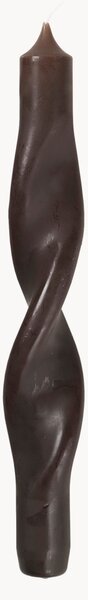 Set di 2 candele a bastoncino fatte a mano Twist