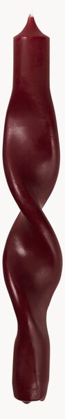 Set di 2 candele a bastoncino fatte a mano Twist