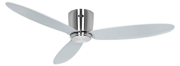 ECO PLANO II Ventilatore da soffitto Smart Ø 132 cm argento CasaFan, Eco Plano II, Metallizzato, Soggiorno, Plastica, Moderno