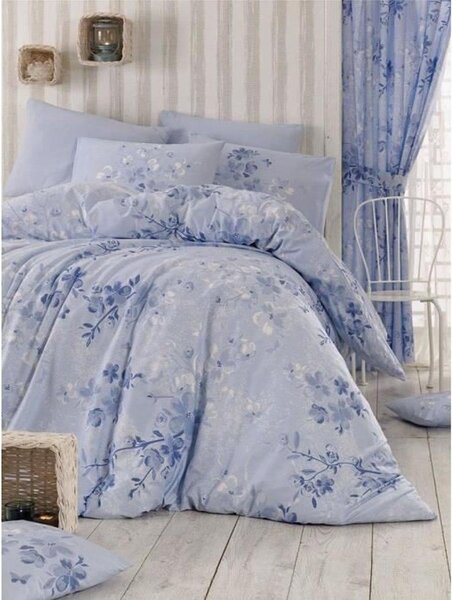 L'Essentiel Linge de Maison, Adal- PRL6843, blu, piumino, 100% cotone ranforce