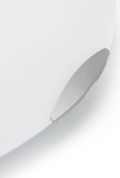 Fabas Luce Plafoniera soffitto FOX, dimmerabile, Bianco / Opale, Soggiorno / Sala da pranzo, Vetro, Moderno, Plafoniera