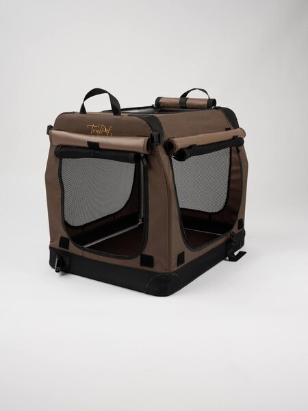 TrendPet Box pieghevole per cani TPX-Pro 60 Marrone