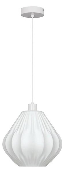 Lampadario con cavo CARSON 1xE27/40W/230V bianco