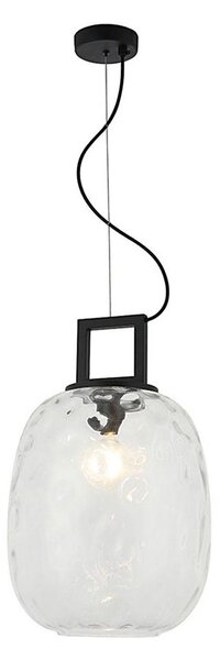 Lampadario sospeso su cavo LUCY 1xE27/40W/230V nero