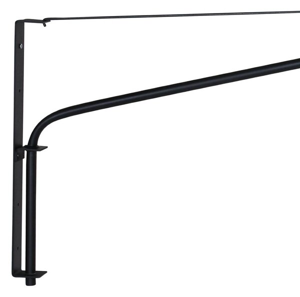 Steinhauer Applique da parete Elegant Classy, dimmerabile, Nero, Soggiorno / Sala da pranzo, Metallo, Moderno, Applique