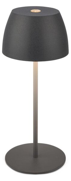 Briloner - Lampada da tavolo da esterno MINI dimmerabile, ricaricabile e a sfioramento LED/2,5W/5V IP44 1800 mAh antracite