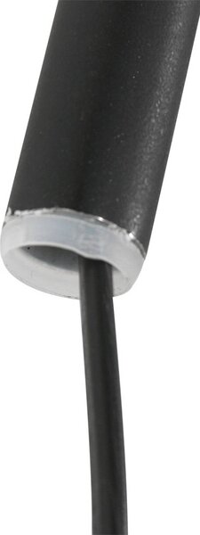 Steinhauer Applique da parete Sparkled Light, dimmerabile, Nero, Soggiorno / Sala da pranzo, Metallo, Moderno, Applique